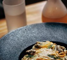French White Sauce Wild Mushroom Rice