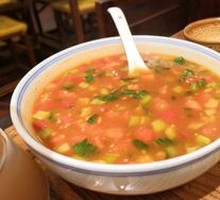 Millet Vegetable Noodle Soup