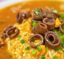 Sea Cucumber Rice Toss