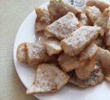 Fried Blood Sausage