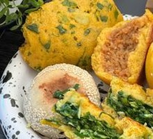 Radish-filled dumplings