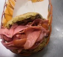 Intestine Pancake with Sausage