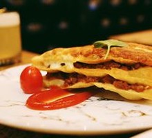 Italian Layered Crispy Noodles