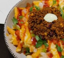 Meat Sauce Potato Sticks