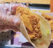 Spicy Fried Chicken Tacos