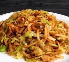 Egg Stir-Fried Noodle Strips
