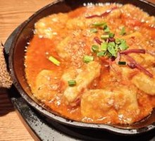 Garlic Ham Braised Tofu