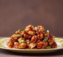 Sauce-Braised Pork Cubes