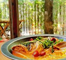 Fish Head with Flatbread