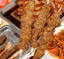 Grilled Lamb Skewers