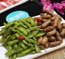 Peanut and Edamame Platter