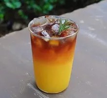 Orange American Coffee