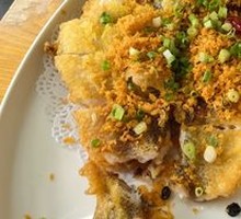 Garlic Crispy Sea Bass