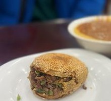 Beef-filled flatbread