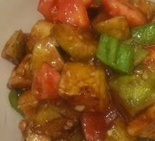 Three Fresh Vegetables Rice Bowl