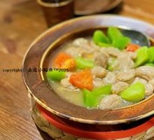 Bamboo Fungus with Egg and Bamboo Shoot
