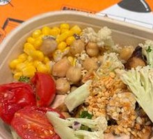 Honey-glazed Chicken Leg Bowl