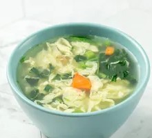Self-heating Spinach Egg Drop Soup