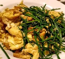 Scallion and Egg Stir-Fry