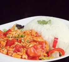 Tomato and Egg Fried Rice