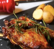 Orange-Crusted Roasted Spring Chicken