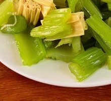 Celery with Yellow Skin Tofu Shreds