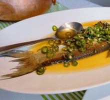 Chicken Broth Poached Fish