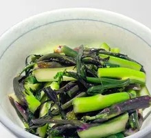 Stir-fried Red Bok Choy