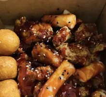 Taro and Sweet Potato Dumplings