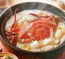 Scallop and Shrimp Pot Rice Porridge