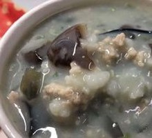 Century Egg and Pork Porridge