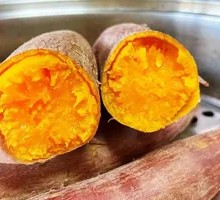 Steamed Sweet Potato