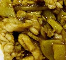 Curry Chicken Slices