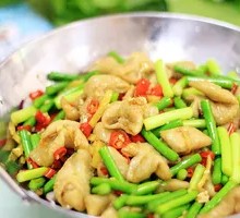 Spicy Pork Intestines Stir-fry