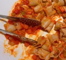 Five-Tomato Sauce over Buckwheat Noodles