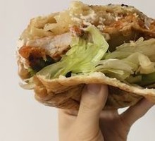 Grilled Pineapple Chinese Burger