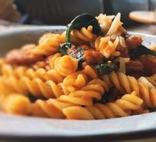 Spaghetti with Spanish Sausage