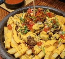 Spicy Cheese Steak Fries