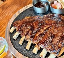 Tequila Black Sauce Grilled Pork Chop