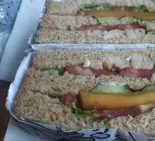 Mango Chicken Breast Whole Wheat Sandwich