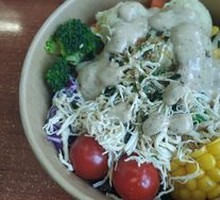 Chicken丝 Potato Mashed Grain Light Salad