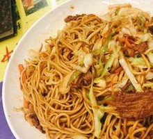 Grilled Meat Stir-Fry Noodles