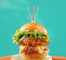 Peanut Butter Beijing-Style Wagyu Burger