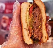 Beef Sauce Cheese Burger