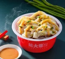 Stir-fried Bean Noodles with Pork Dumplings