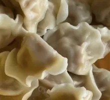 Pork and scallion dumplings