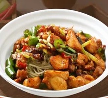 Signature Stir-Fried Chicken Noodles