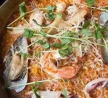 Seafood Curry Rice Bake