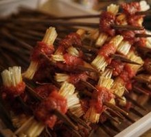 Beef with Enoki Mushrooms