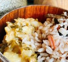 Sour Cabbage with Old Milk Potatoes